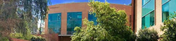 Entomology building courtyard